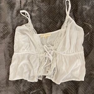 ❌SOLD❌ PACSUN LA HEARTS MIDDLE TIE TANK